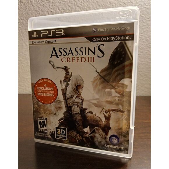 Assassin's Creed III (Sony PlayStation 3, 2012) #15B8 - Picture 1 of 4